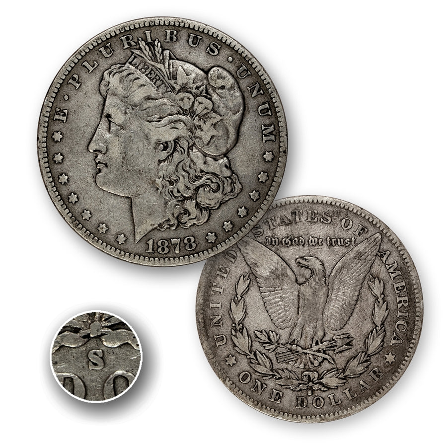 đ„LAST DAY SALE 70% OFFđ„28 PCS 1878-1902 Morgan Silver Dollar ăComplete Setă