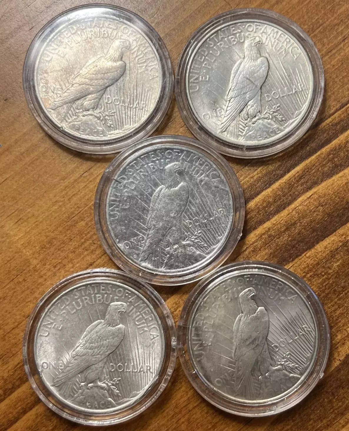 š„Last 15 setsā¼ļøš„The Complete Collection of 1921~1935 Peace Silver Dollar 12Pcs
