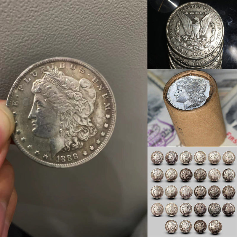 â°Last Week Sale đ„1878-1921 Morgan Silver Dollar Set 28PCăComplete Collectionă
