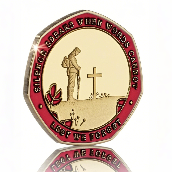 đŸ”¥Limited Edition - Red Poppy Heroes Commemorative CoinsđŸª™
