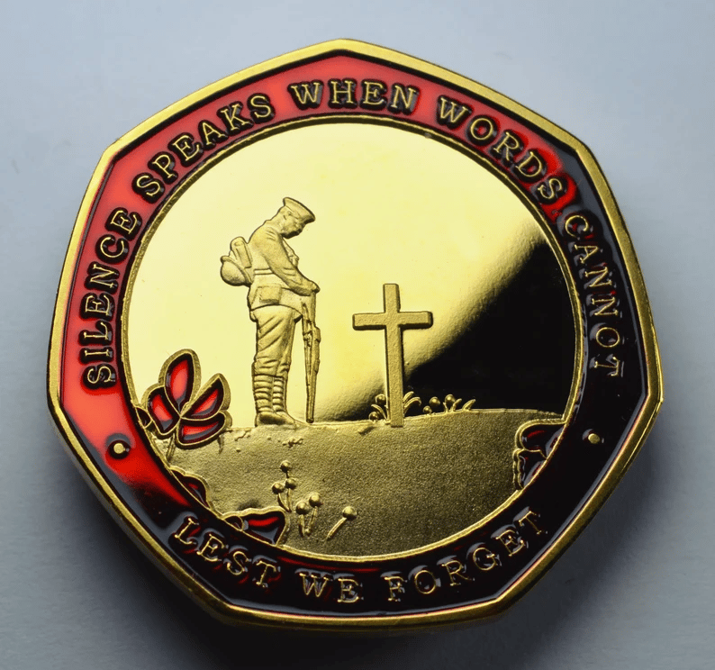 đŸ”¥Limited Edition - Red Poppy Heroes Commemorative CoinsđŸª™