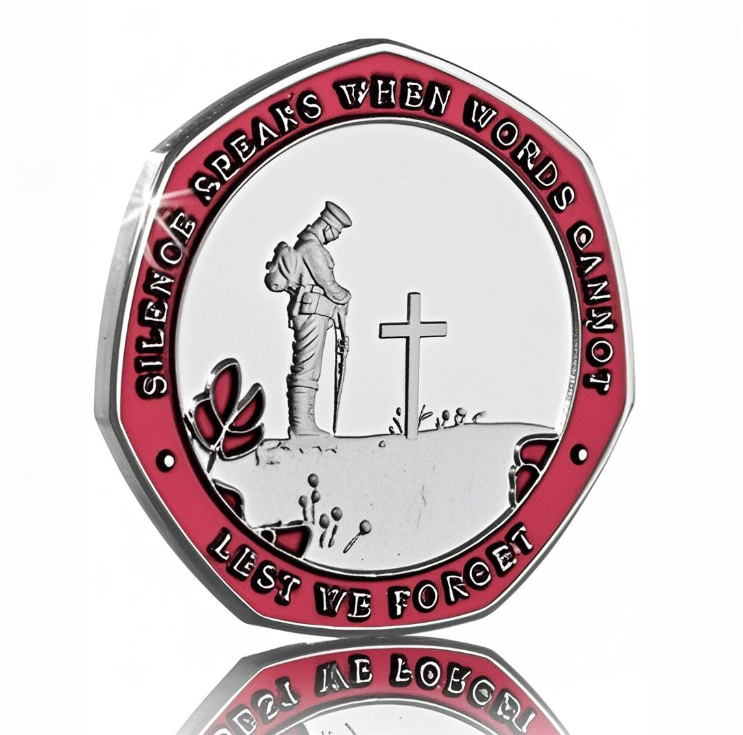 đŸ”¥Limited Edition - Red Poppy Heroes Commemorative CoinsđŸª™