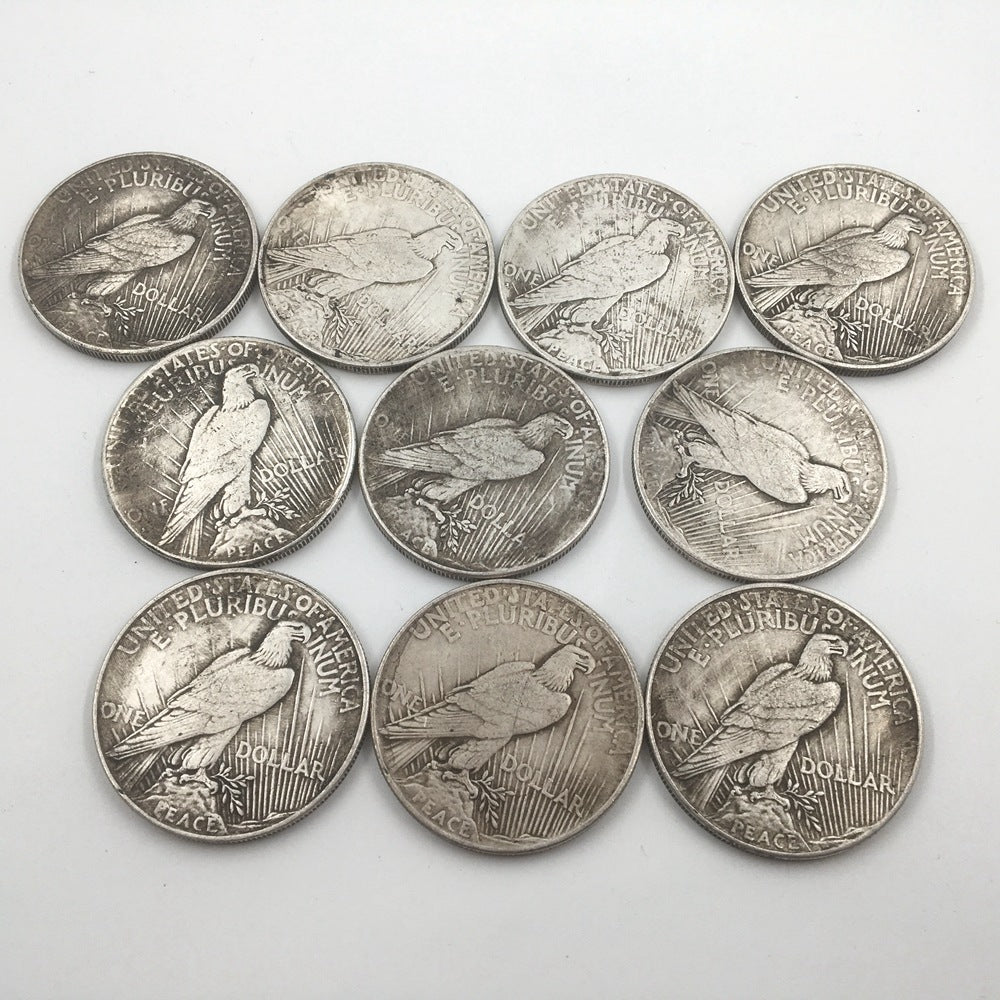 😱Hurry!!!Sold out soon!💴The Complete Collection of Peace Silver Dollar【1921~1935】12Pcs