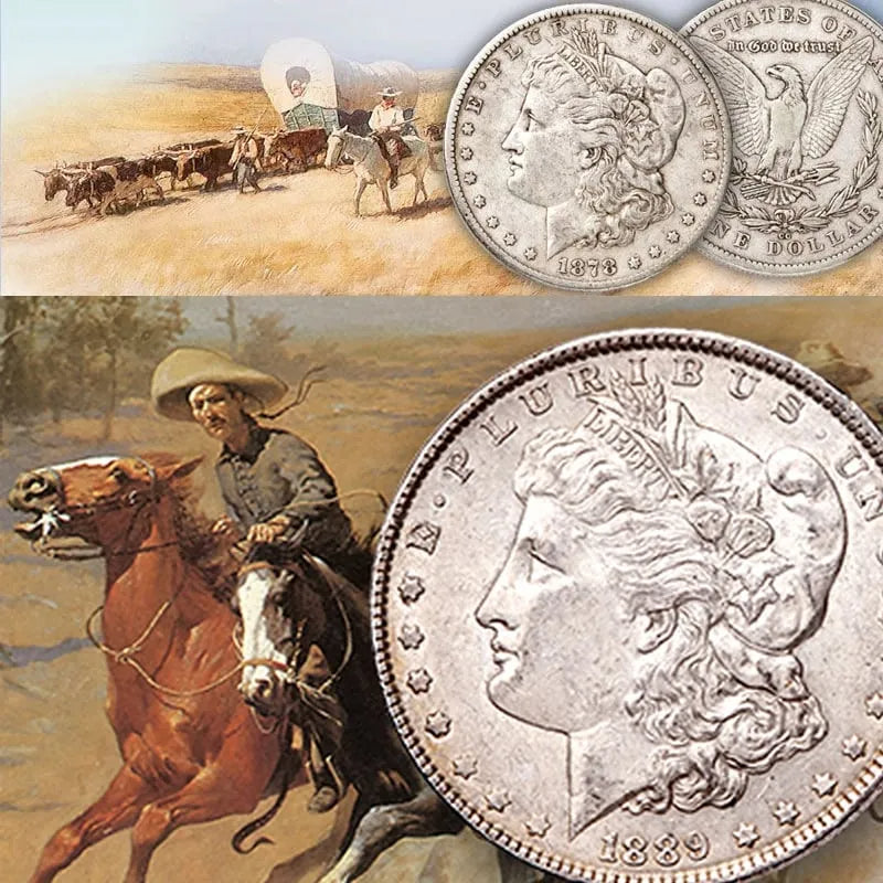 â°Last Week Sale đ„1878-1921 Morgan Silver Dollar Set 28PCăComplete Collectionă