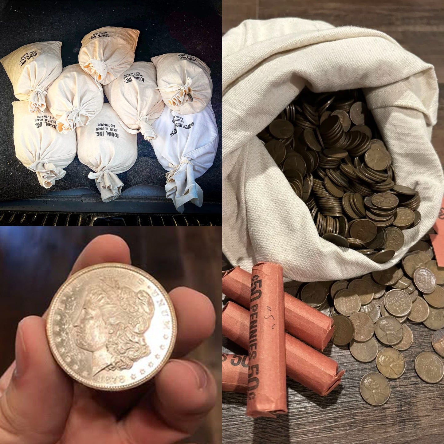 â°Last Week Sale đ„1878-1921 Morgan Silver Dollar Set 28PCăComplete Collectionă