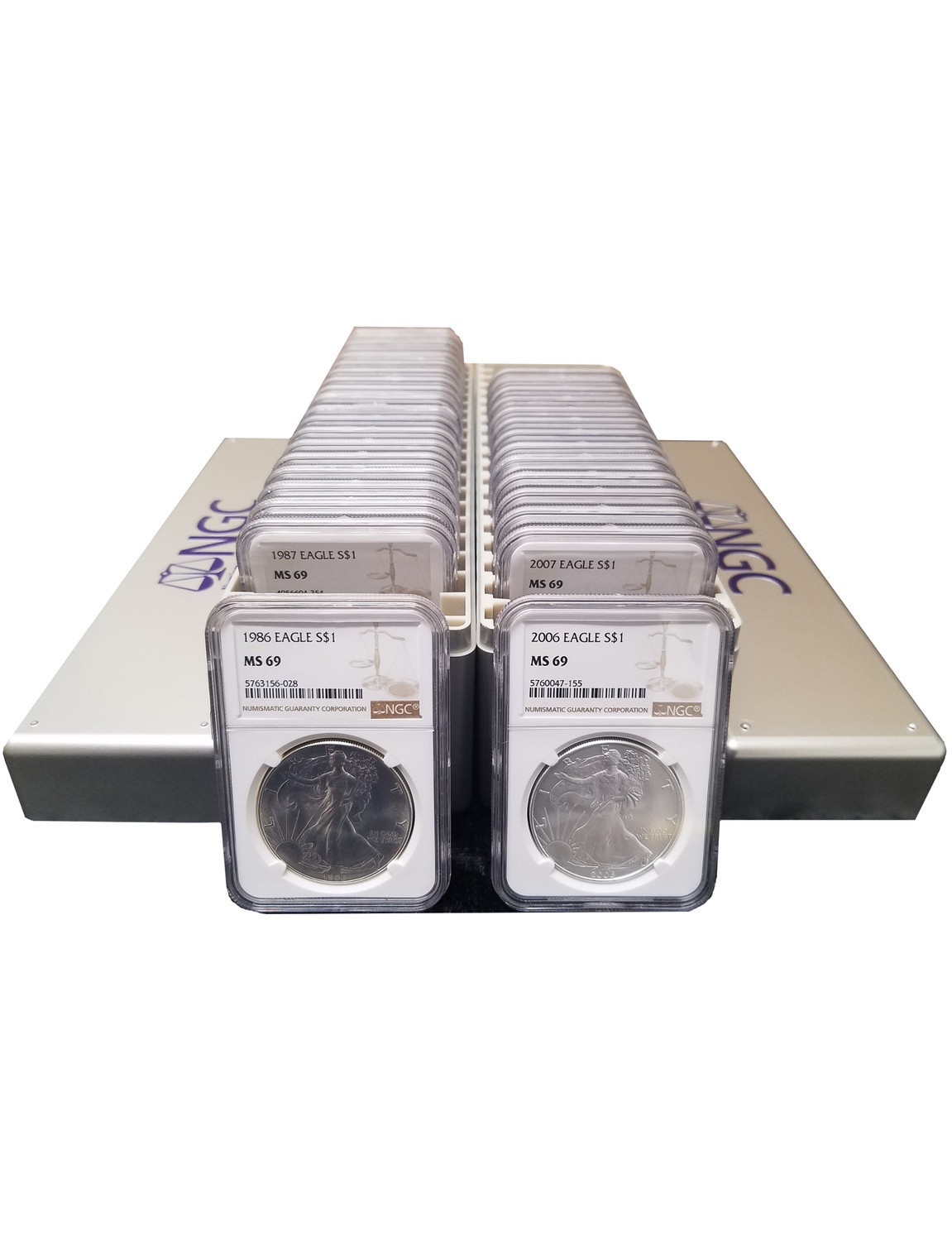 🔥Last Day Offer - 70% OFF🪙1986-2024 American Silver Eagle 39-pc Set