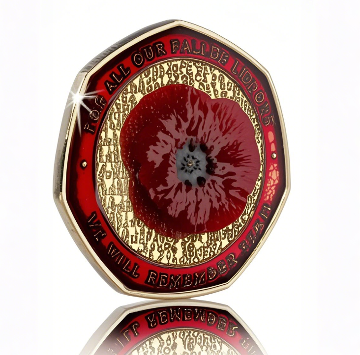 đŸ”¥Limited Edition - Red Poppy Heroes Commemorative CoinsđŸª™