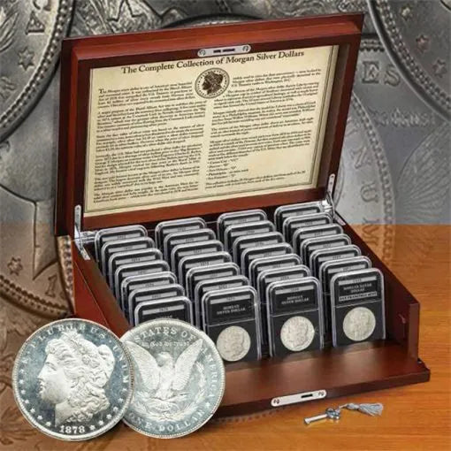 đ„LAST DAY SALE 70% OFFđ„28 PCS 1878-1902 Morgan Silver Dollar ăComplete Setă