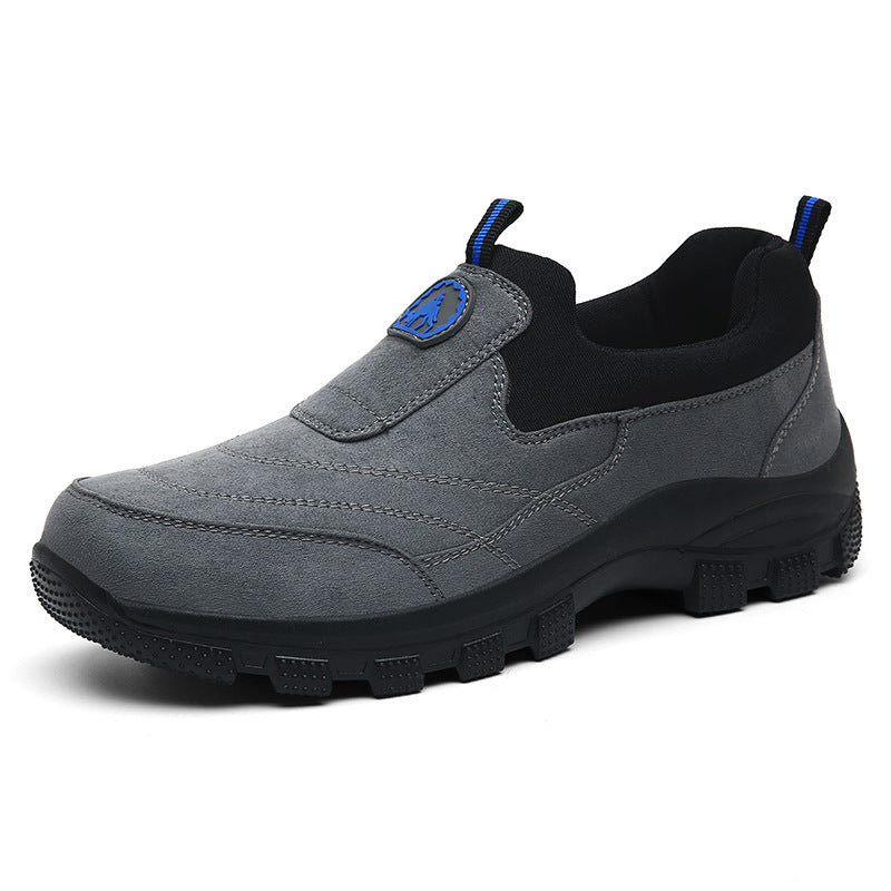 Men's Comfy Orthopedic Support Non-Slip Hiking Shoes Waterproof Breathable Therapeutic Shoes