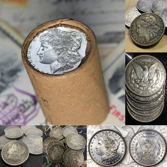 ⏰Sold Out Soon (Only 7 Days!)🪙[Complete Set]1878-1921 Morgan Silver Dollar 28PC