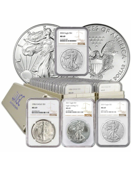 ⏰Final Hours Deal🪙1986–2023 Silver Eagle Collector’s Edition