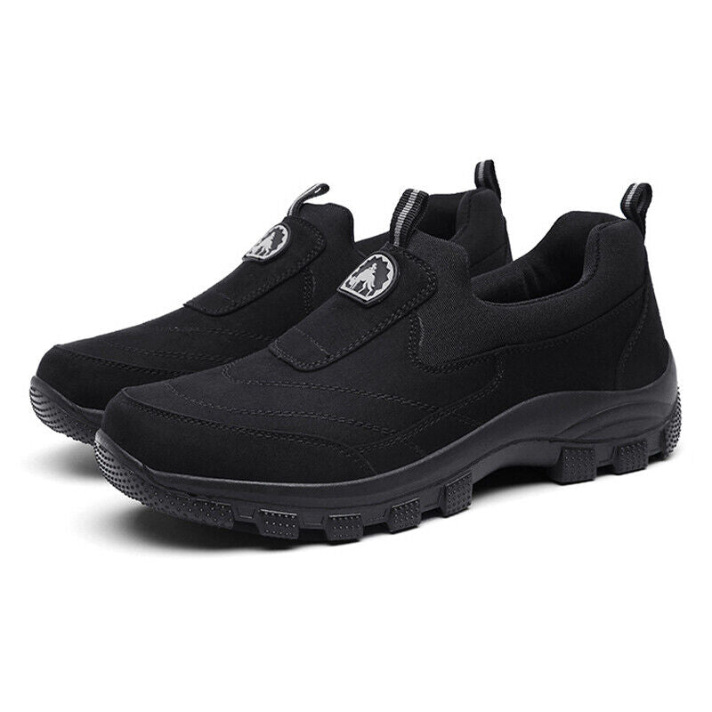 Men's Comfy Orthopedic Support Non-Slip Hiking Shoes Waterproof Breathable Therapeutic Shoes