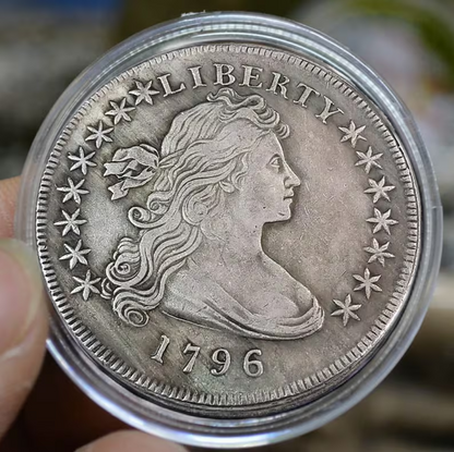💥Last 12 sets‼️🪙The Complete Set Of 1794-1804 Liberty Flowing Hair Silver Dollar(11Pcs)