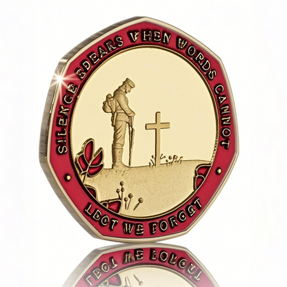 🔥Limited Edition - Red Poppy Heroes Commemorative Coins🪙