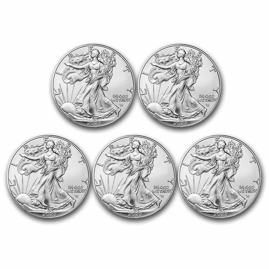 2023 1 oz Silver American Eagle $1 Coin BU