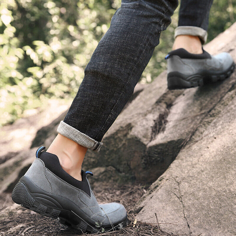 Men's Comfy Orthopedic Support Non-Slip Hiking Shoes Waterproof Breathable Therapeutic Shoes