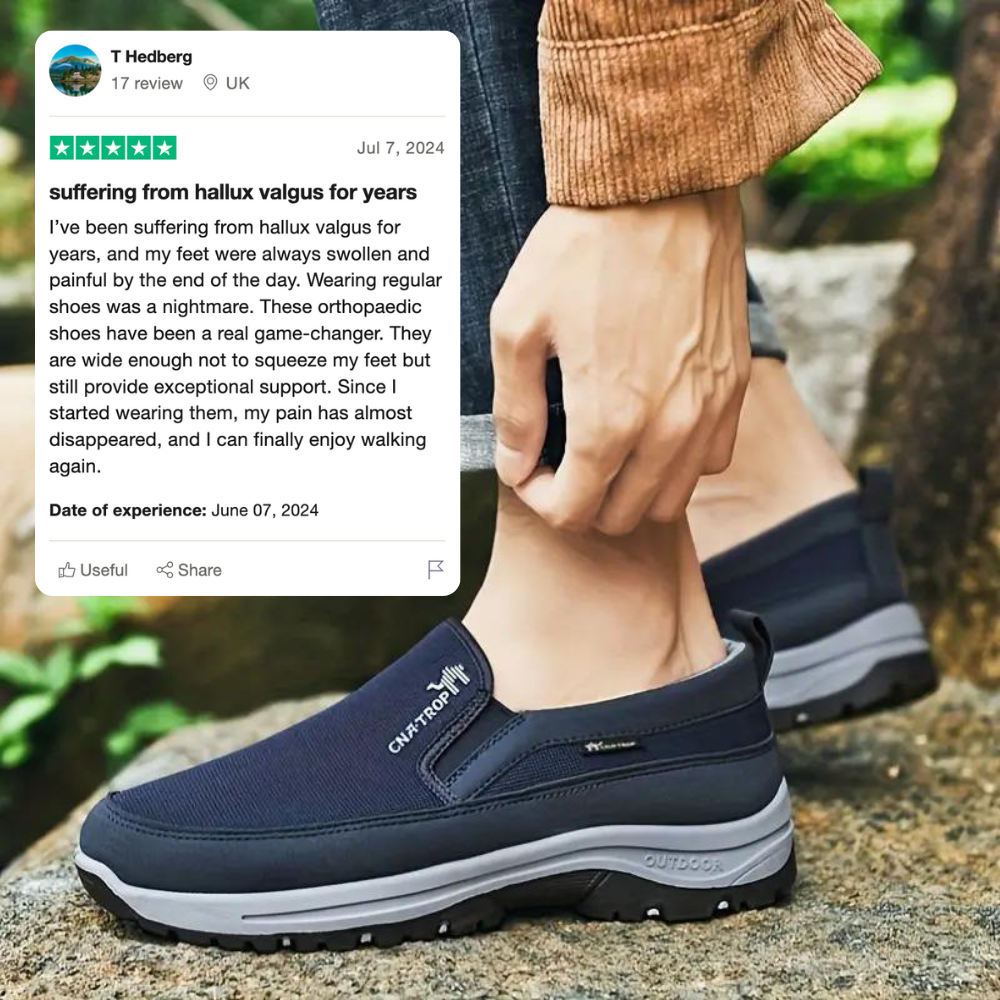 Ultra-Comfort Wide-Fit Orthopaedic Shoes
