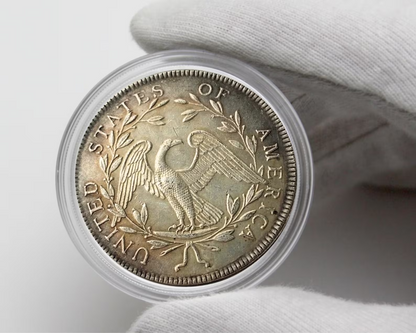 💥Last 12 sets‼️🪙The Complete Set Of 1794-1804 Liberty Flowing Hair Silver Dollar(11Pcs)