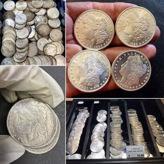 💎  Final Release! 💰 70% OFF 1878–1921 Morgan Silver Dollar Set – Limited Collector’s Edition
