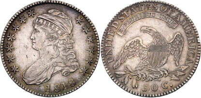 💥Last 15 Sets!!! 🔥[Complete Set] 1807-1836 50C Capped Bust Half Dollar 29 Pieces