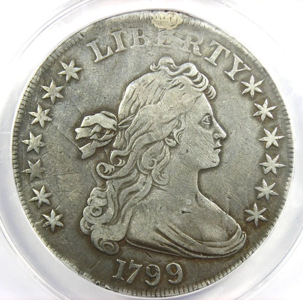 💥Last 12 sets‼️🪙The Complete Set Of 1794-1804 Liberty Flowing Hair Silver Dollar(11Pcs)