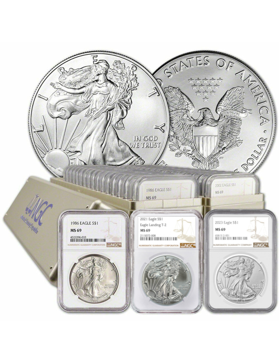 2021 American 1-Ounce Silver Eagle Brilliant Uncirculated