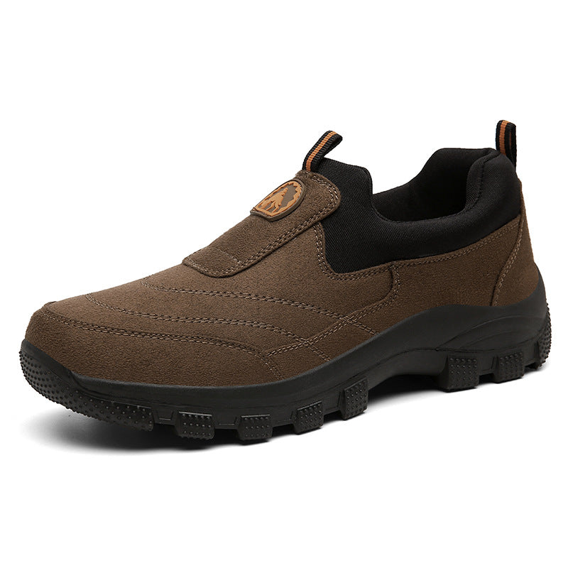 Men's Comfy Orthopedic Support Non-Slip Hiking Shoes Waterproof Breathable Therapeutic Shoes